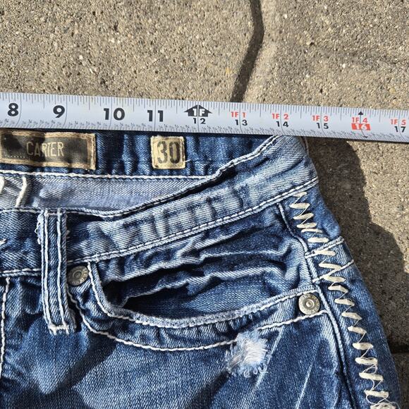 BKE Carter Jeans Mens 30x30 Button Fly Denim Pants Casual - Picture 8 of 10
